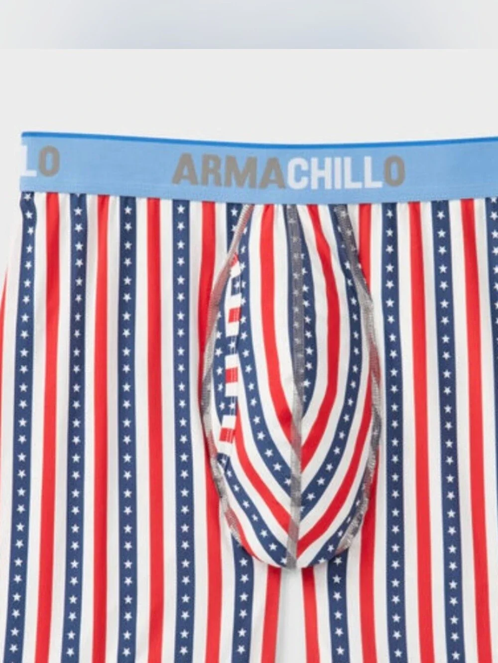 Duluth Trading Co Armachillo Boxer Briefs - Red, White & Blue